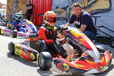 16 & 17/04/2022 : 3ème manche du Championnat du Sud 2022 au circuit d’Aigues-Vives (photos Stéphane Agnus) 2022 — karting