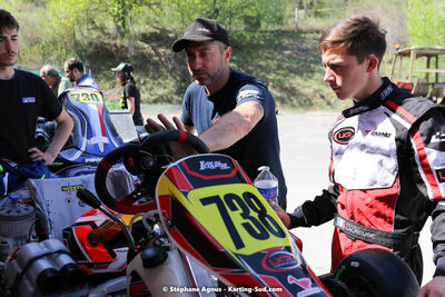 16 & 17/04/2022 : 3ème manche du Championnat du Sud 2022 au circuit d’Aigues-Vives (photos Stéphane Agnus) 2022 — karting