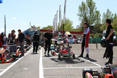 16 & 17/04/2022 : 3ème manche du Championnat du Sud 2022 au circuit d’Aigues-Vives (photos Stéphane Agnus) 2022 — karting