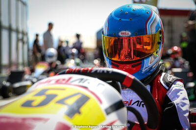 16 & 17/04/2022 : 3ème manche du Championnat du Sud 2022 au circuit d’Aigues-Vives (photos Stéphane Agnus) 2022 — karting