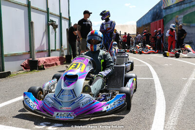 16 & 17/04/2022 : 3ème manche du Championnat du Sud 2022 au circuit d’Aigues-Vives (photos Stéphane Agnus) 2022 — karting