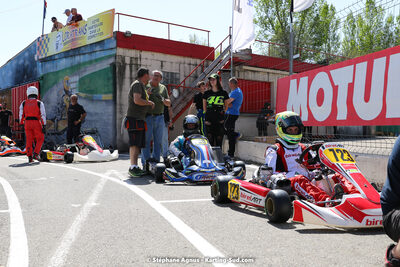 16 & 17/04/2022 : 3ème manche du Championnat du Sud 2022 au circuit d’Aigues-Vives (photos Stéphane Agnus) 2022 — karting