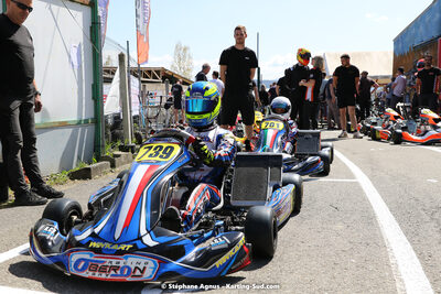 16 & 17/04/2022 : 3ème manche du Championnat du Sud 2022 au circuit d’Aigues-Vives (photos Stéphane Agnus) 2022 — karting