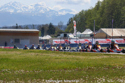 16 & 17/04/2022 : 3ème manche du Championnat du Sud 2022 au circuit d’Aigues-Vives (photos Stéphane Agnus) 2022 — karting