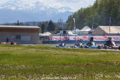 16 & 17/04/2022 : 3ème manche du Championnat du Sud 2022 au circuit d’Aigues-Vives (photos Stéphane Agnus) 2022 — karting