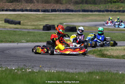 16 & 17/04/2022 : 3ème manche du Championnat du Sud 2022 au circuit d’Aigues-Vives (photos Stéphane Agnus) 2022 — karting
