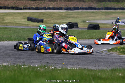16 & 17/04/2022 : 3ème manche du Championnat du Sud 2022 au circuit d’Aigues-Vives (photos Stéphane Agnus) 2022 — karting
