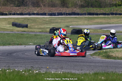 16 & 17/04/2022 : 3ème manche du Championnat du Sud 2022 au circuit d’Aigues-Vives (photos Stéphane Agnus) 2022 — karting