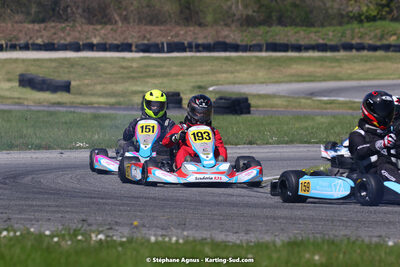 16 & 17/04/2022 : 3ème manche du Championnat du Sud 2022 au circuit d’Aigues-Vives (photos Stéphane Agnus) 2022 — karting