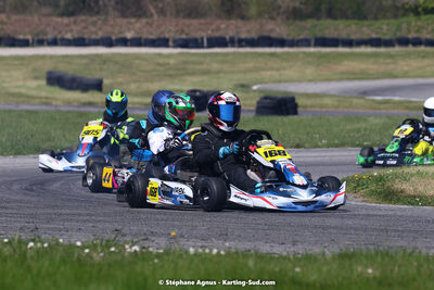 16 & 17/04/2022 : 3ème manche du Championnat du Sud 2022 au circuit d’Aigues-Vives (photos Stéphane Agnus) 2022 — karting
