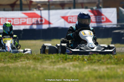 16 & 17/04/2022 : 3ème manche du Championnat du Sud 2022 au circuit d’Aigues-Vives (photos Stéphane Agnus) 2022 — karting