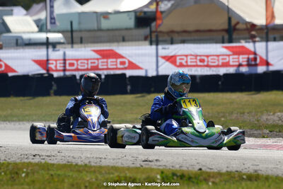 16 & 17/04/2022 : 3ème manche du Championnat du Sud 2022 au circuit d’Aigues-Vives (photos Stéphane Agnus) 2022 — karting
