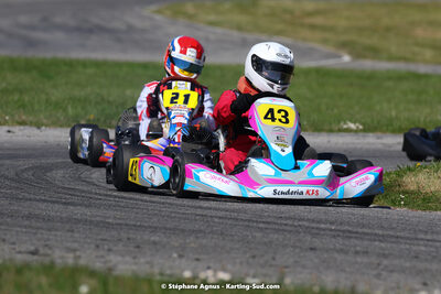 16 & 17/04/2022 : 3ème manche du Championnat du Sud 2022 au circuit d’Aigues-Vives (photos Stéphane Agnus) 2022 — karting
