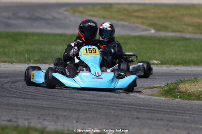 16 & 17/04/2022 : 3ème manche du Championnat du Sud 2022 au circuit d’Aigues-Vives (photos Stéphane Agnus) 2022 — karting