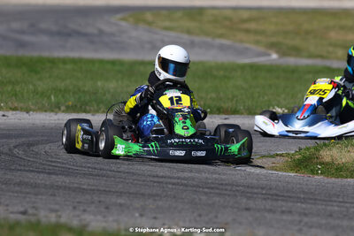 16 & 17/04/2022 : 3ème manche du Championnat du Sud 2022 au circuit d’Aigues-Vives (photos Stéphane Agnus) 2022 — karting