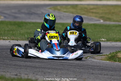 16 & 17/04/2022 : 3ème manche du Championnat du Sud 2022 au circuit d’Aigues-Vives (photos Stéphane Agnus) 2022 — karting