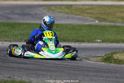 16 & 17/04/2022 : 3ème manche du Championnat du Sud 2022 au circuit d’Aigues-Vives (photos Stéphane Agnus) 2022 — karting