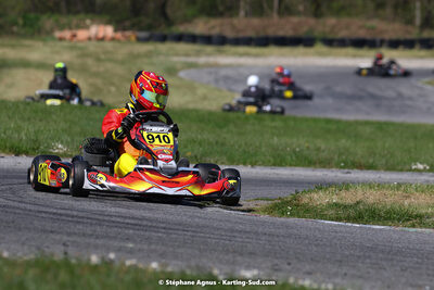 16 & 17/04/2022 : 3ème manche du Championnat du Sud 2022 au circuit d’Aigues-Vives (photos Stéphane Agnus) 2022 — karting