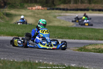 16 & 17/04/2022 : 3ème manche du Championnat du Sud 2022 au circuit d’Aigues-Vives (photos Stéphane Agnus) 2022 — karting