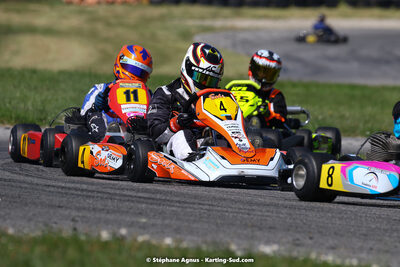 16 & 17/04/2022 : 3ème manche du Championnat du Sud 2022 au circuit d’Aigues-Vives (photos Stéphane Agnus) 2022 — karting