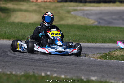 16 & 17/04/2022 : 3ème manche du Championnat du Sud 2022 au circuit d’Aigues-Vives (photos Stéphane Agnus) 2022 — karting