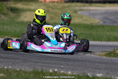 16 & 17/04/2022 : 3ème manche du Championnat du Sud 2022 au circuit d’Aigues-Vives (photos Stéphane Agnus) 2022 — karting