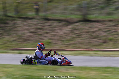 16 & 17/04/2022 : 3ème manche du Championnat du Sud 2022 au circuit d’Aigues-Vives (photos Stéphane Agnus) 2022 — karting