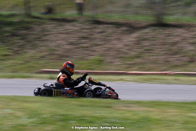 16 & 17/04/2022 : 3ème manche du Championnat du Sud 2022 au circuit d’Aigues-Vives (photos Stéphane Agnus) 2022 — karting