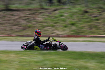 16 & 17/04/2022 : 3ème manche du Championnat du Sud 2022 au circuit d’Aigues-Vives (photos Stéphane Agnus) 2022 — karting