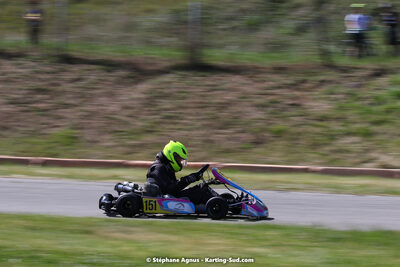 16 & 17/04/2022 : 3ème manche du Championnat du Sud 2022 au circuit d’Aigues-Vives (photos Stéphane Agnus) 2022 — karting