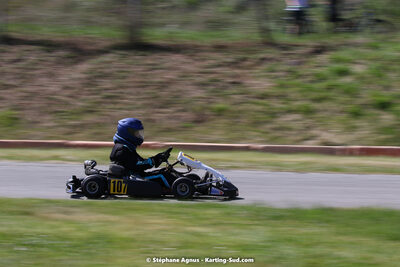 16 & 17/04/2022 : 3ème manche du Championnat du Sud 2022 au circuit d’Aigues-Vives (photos Stéphane Agnus) 2022 — karting