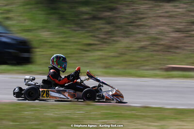 16 & 17/04/2022 : 3ème manche du Championnat du Sud 2022 au circuit d’Aigues-Vives (photos Stéphane Agnus) 2022 — karting