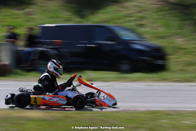 16 & 17/04/2022 : 3ème manche du Championnat du Sud 2022 au circuit d’Aigues-Vives (photos Stéphane Agnus) 2022 — karting