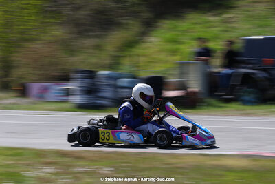 16 & 17/04/2022 : 3ème manche du Championnat du Sud 2022 au circuit d’Aigues-Vives (photos Stéphane Agnus) 2022 — karting