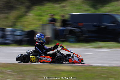 16 & 17/04/2022 : 3ème manche du Championnat du Sud 2022 au circuit d’Aigues-Vives (photos Stéphane Agnus) 2022 — karting