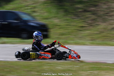 16 & 17/04/2022 : 3ème manche du Championnat du Sud 2022 au circuit d’Aigues-Vives (photos Stéphane Agnus) 2022 — karting