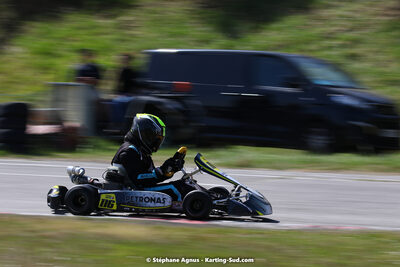 16 & 17/04/2022 : 3ème manche du Championnat du Sud 2022 au circuit d’Aigues-Vives (photos Stéphane Agnus) 2022 — karting