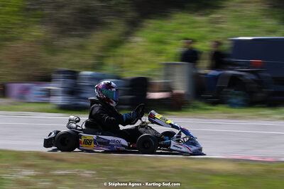 16 & 17/04/2022 : 3ème manche du Championnat du Sud 2022 au circuit d’Aigues-Vives (photos Stéphane Agnus) 2022 — karting