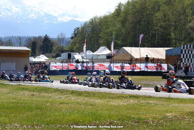 16 & 17/04/2022 : 3ème manche du Championnat du Sud 2022 au circuit d’Aigues-Vives (photos Stéphane Agnus) 2022 — karting
