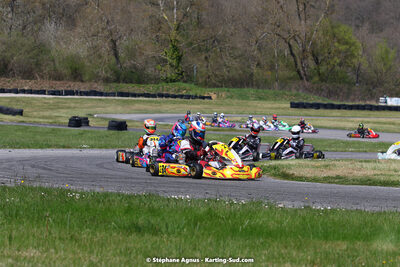16 & 17/04/2022 : 3ème manche du Championnat du Sud 2022 au circuit d’Aigues-Vives (photos Stéphane Agnus) 2022 — karting