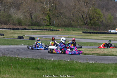 16 & 17/04/2022 : 3ème manche du Championnat du Sud 2022 au circuit d’Aigues-Vives (photos Stéphane Agnus) 2022 — karting