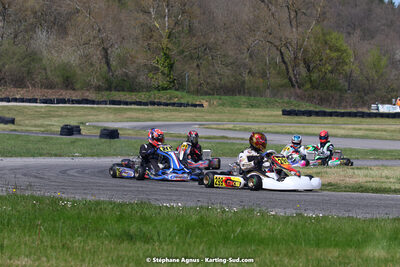 16 & 17/04/2022 : 3ème manche du Championnat du Sud 2022 au circuit d’Aigues-Vives (photos Stéphane Agnus) 2022 — karting