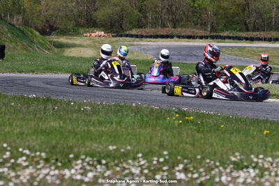 16 & 17/04/2022 : 3ème manche du Championnat du Sud 2022 au circuit d’Aigues-Vives (photos Stéphane Agnus) 2022 — karting