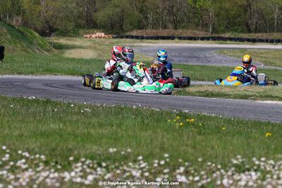 16 & 17/04/2022 : 3ème manche du Championnat du Sud 2022 au circuit d’Aigues-Vives (photos Stéphane Agnus) 2022 — karting