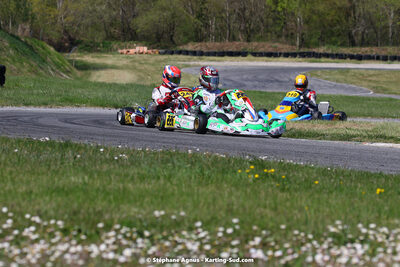 16 & 17/04/2022 : 3ème manche du Championnat du Sud 2022 au circuit d’Aigues-Vives (photos Stéphane Agnus) 2022 — karting