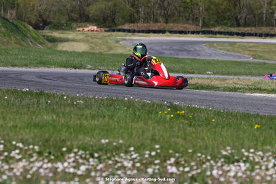 16 & 17/04/2022 : 3ème manche du Championnat du Sud 2022 au circuit d’Aigues-Vives (photos Stéphane Agnus) 2022 — karting