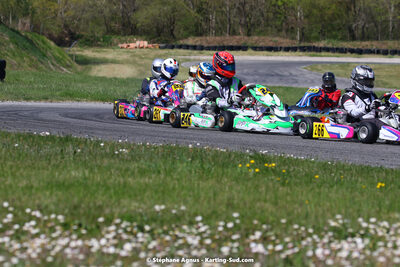 16 & 17/04/2022 : 3ème manche du Championnat du Sud 2022 au circuit d’Aigues-Vives (photos Stéphane Agnus) 2022 — karting