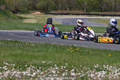 16 & 17/04/2022 : 3ème manche du Championnat du Sud 2022 au circuit d’Aigues-Vives (photos Stéphane Agnus) 2022 — karting