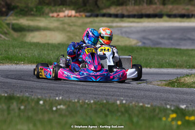16 & 17/04/2022 : 3ème manche du Championnat du Sud 2022 au circuit d’Aigues-Vives (photos Stéphane Agnus) 2022 — karting