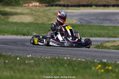 16 & 17/04/2022 : 3ème manche du Championnat du Sud 2022 au circuit d’Aigues-Vives (photos Stéphane Agnus) 2022 — karting